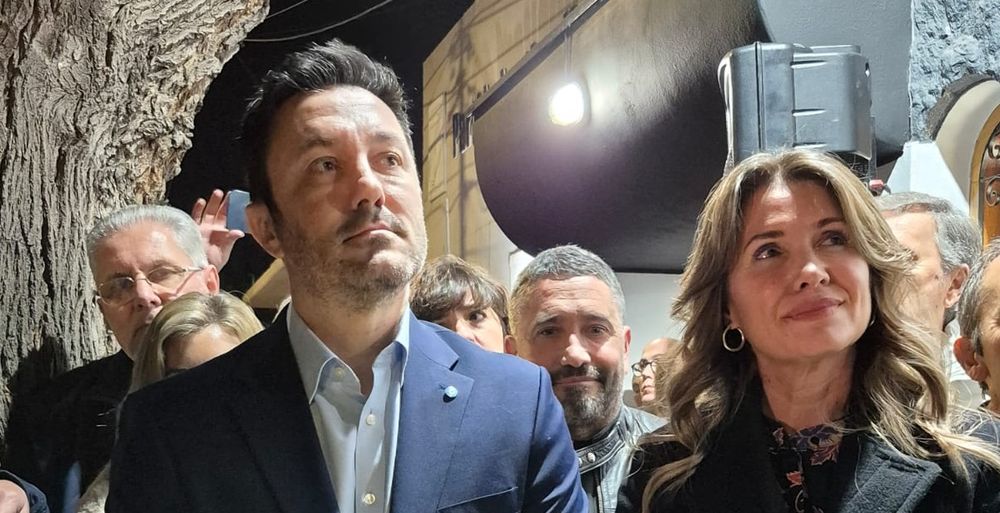 Luis Petri y Griselda Petri, inauguraron juntos una nueva sede de Mendocinos por el Futuro en San Martín.&nbsp;&nbsp;