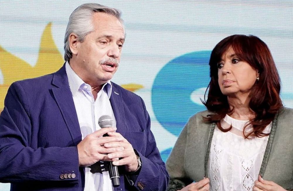 Alberto Fernández y Cristina Kirchner