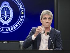 Luis Caputo, ministro de Economía. Luis Caputo, ministro de Economía.