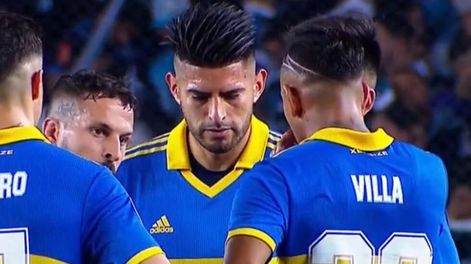 Darío Benedetto y Carlos Zambrano, involucrados en un violento episodio durante el clásico ante Racing.