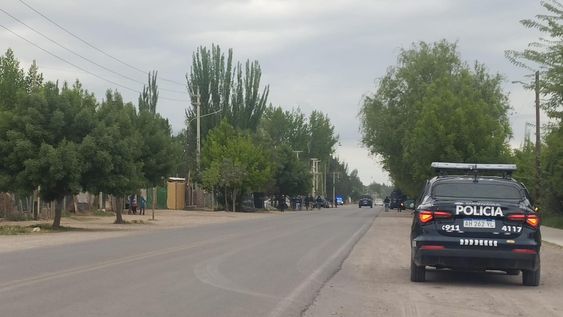 El hecho ocurrió en una cancha de calle Francisco Delgado, en el asentamiento Rodrigo, de Tunuyán