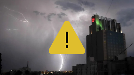 Continúa la alerta amarilla por tormentas y granizo: a qué zonas afecta.&nbsp;