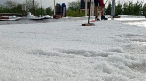 La tormenta dejó daños graves en Tres Porteñas y Chapanay.