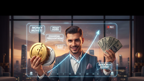 Según un informe, 1 de cada 3 jóvenes aprende sobre dinero en redes y 1 de cada 4 fue víctima de fraude