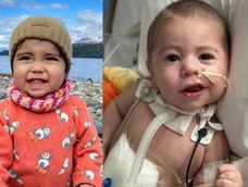 Luca Zarragud (izquierda) fue el donante de corazón para Felipe Palagani (derecha), su compañerito de habitación en el hospital Italiano de Buenos Aires