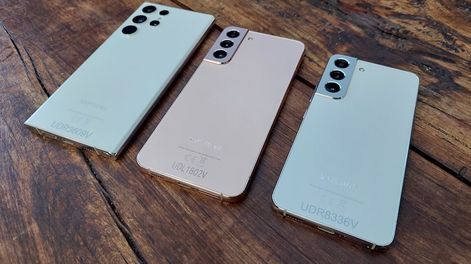 Los Andes | Samsung lanzó los nuevos Galaxy S22 Ultra, S22+ y S22. Foto: Los Andes