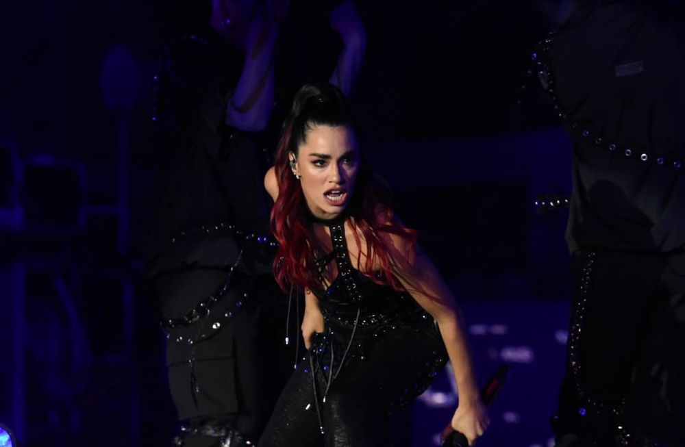 Vendimia 2023: Lali Espósito presentó el Disciplina Tour en el teatro griego Frank Romero Day (Mariana Villa / Los Andes)