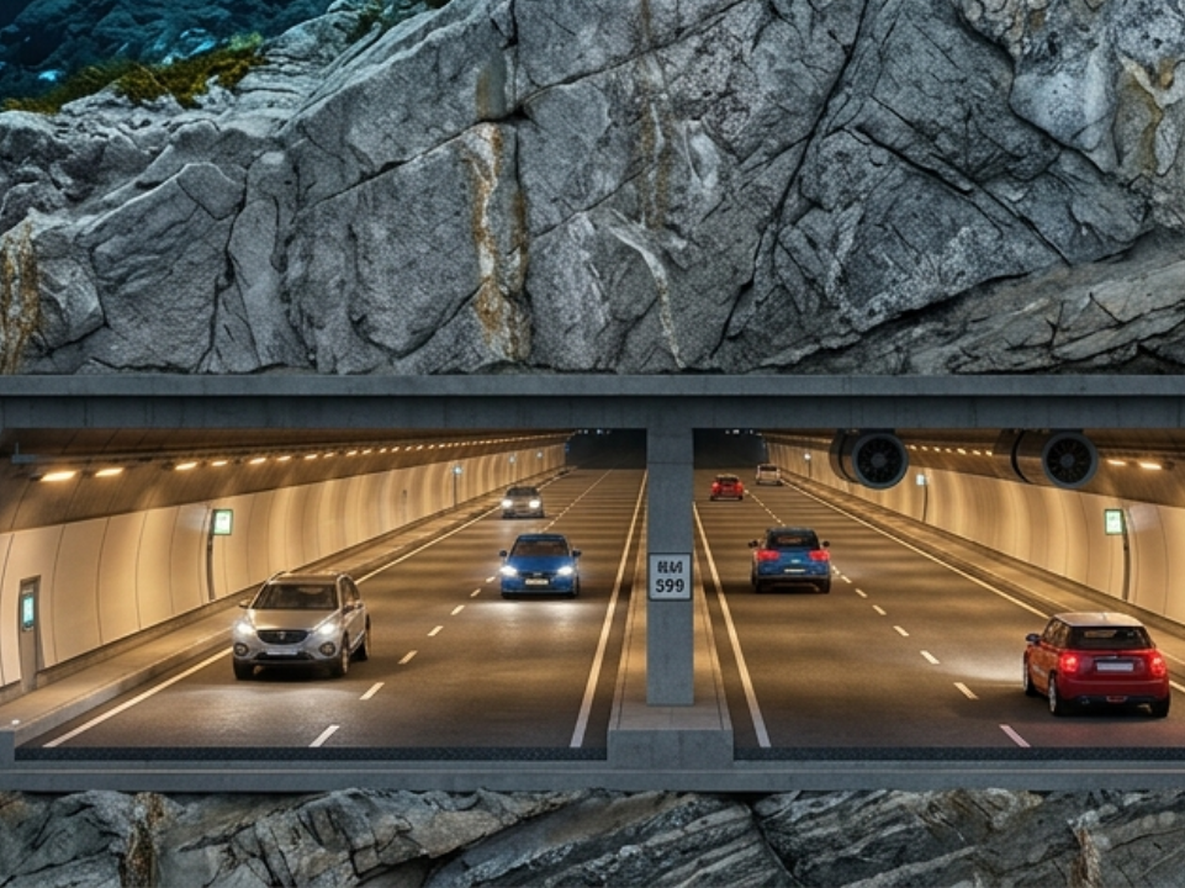 Noruega construye un túnel submarino.&nbsp;