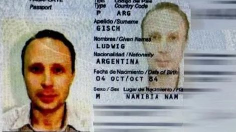 Ludwig Gisch y su esposa tenían documentación falsa - Foto Clarín