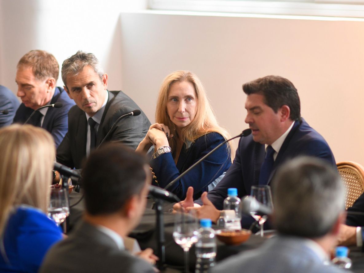 La secretaria general de la Presidencia, Karina Milei, encabezó el lanzamiento de la Mesa Federal Minera en San Juan