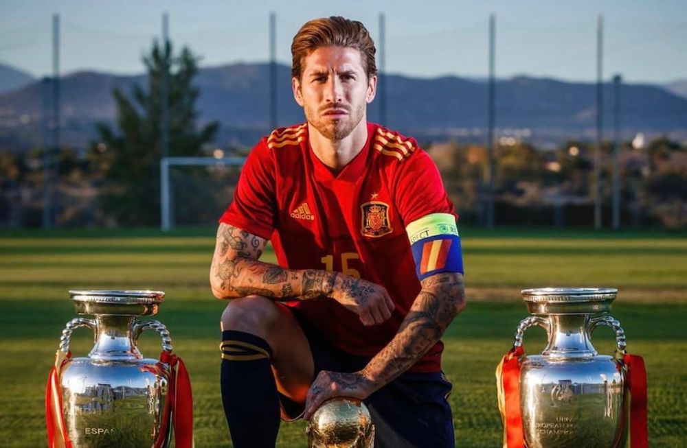 Sergio Ramos confesó su sueño de jugar en La Bombonera. / Gentileza.