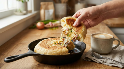 Animate a hacer esta receta de pan relleno para el desayuno.&nbsp;