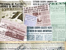 Algunos de los medios que difundieron la noticia de que los gobiernos de Chile y de Argentina afirmaban haber avistado ovnis.