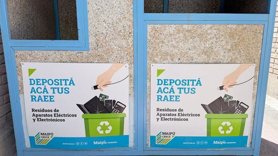 Maipú impulsa una campaña de recolección de Residuos de Aparatos Eléctricos y Electrónicos (RAEEs)