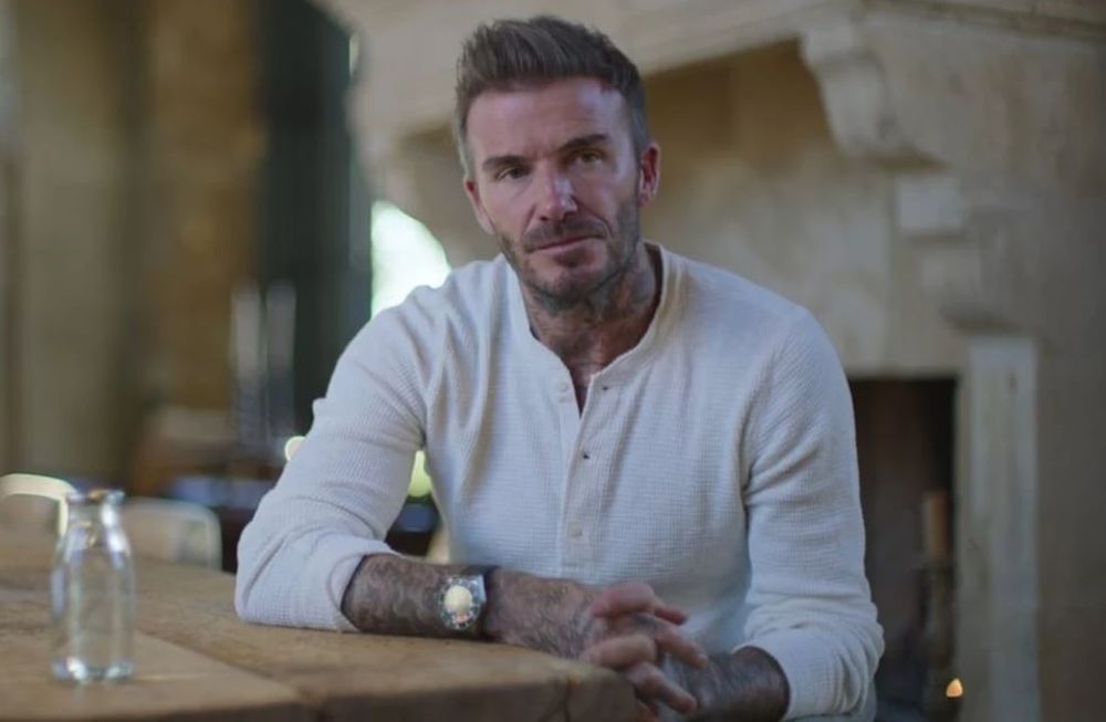 Beckham recuerda su vida en el fútbol.