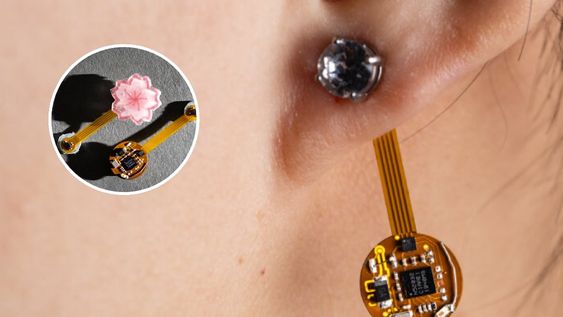 Therman Earring, investigación financiada por la Washington Research Foundation, es un prototipo de dispositivo acoplado a un aro de formato largo que tiene un ancho máximo de 11,3 mm y una longitud de 31 mm, consignó la agencia de noticias DPA.Foto: Raymond Smith