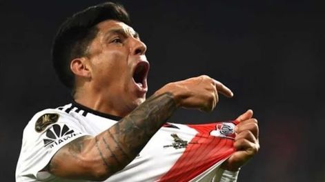 Enzo Pérez, volante mendocino, figura y fanático de River Plate. / Gentileza.