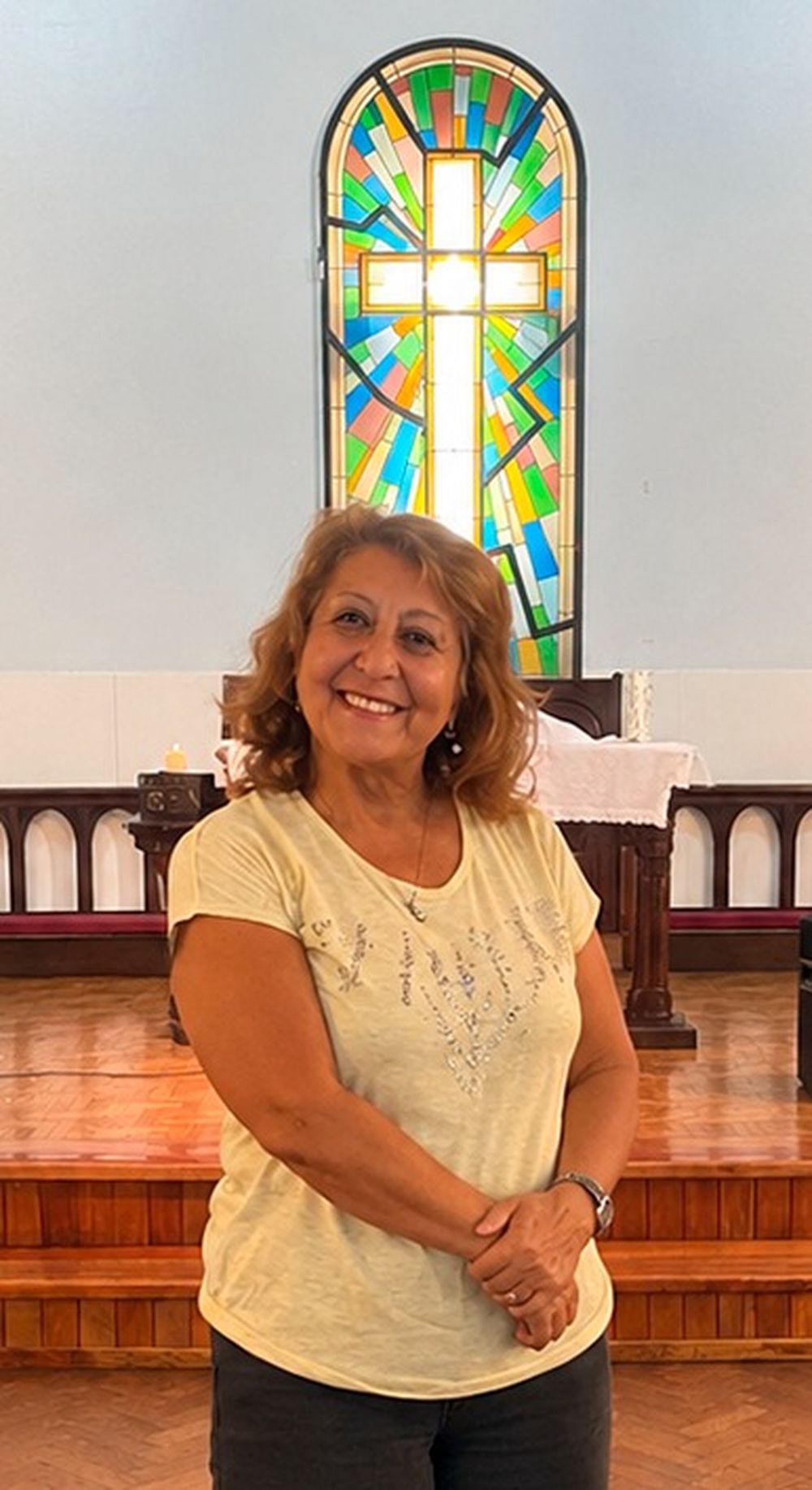Rosi Pérez Vitali, de la Iglesia Metodista de Mendoza