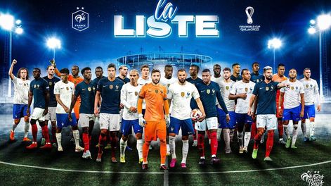 Didier Deschamps sólo convocó a 25 futbolistas para que representen a la Selección de Francia.