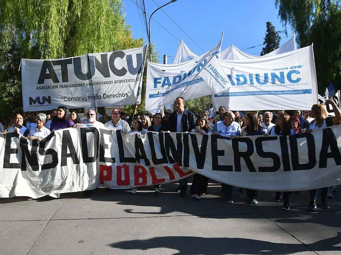 Gremios universitarios llamaron a un paro por 48 horas para la semana que viene Foto: Archivo / Los Andes