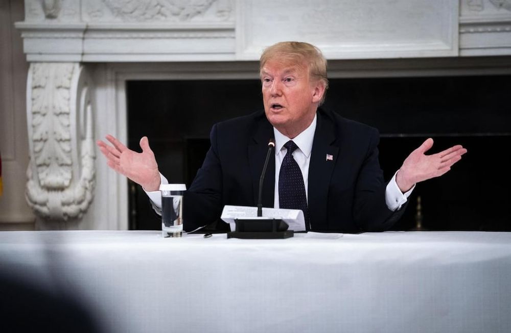 El presidente de Estados Unidos, Donald Trump