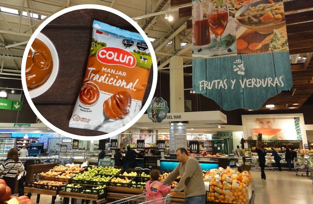 Hasta el dulce de leche (manjar) es más barato en un supermercado de Chile que en Argentina