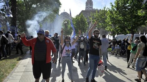 El peronismo celebró el 76º aniversario del Día de la Lealtad en medio de una polémica.