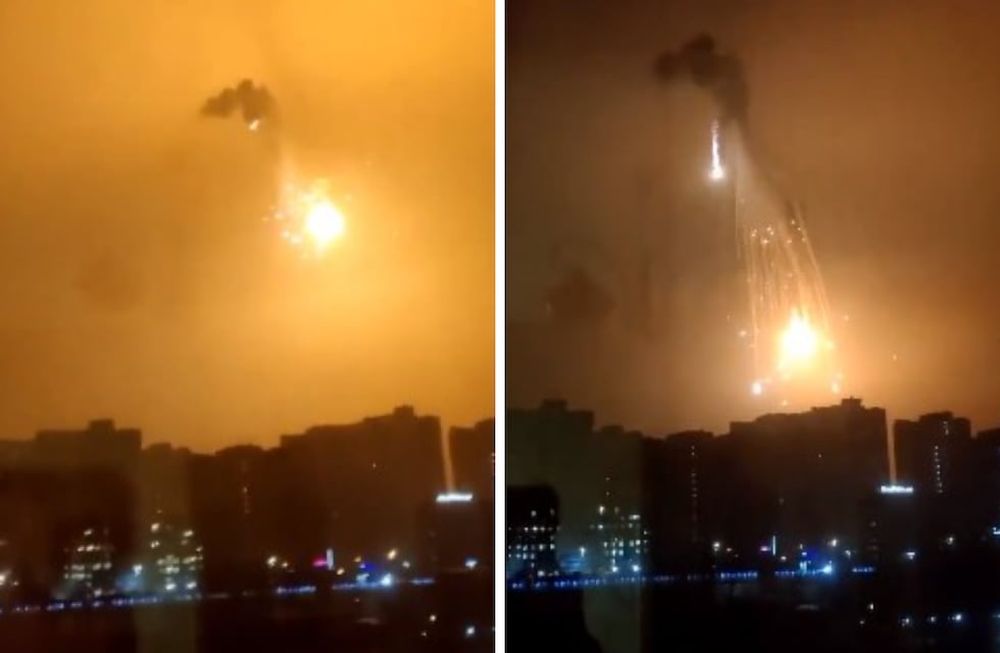 La capital ucraniana sufre bombardeos y sobrevuelos de aviones rusos.