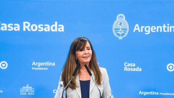 La portavoz del Gobierno aseguró que puede haber un candidato de unidad en el Frente de Todos, pero no significa que deba representar a un solo sector. Foto Clarín.