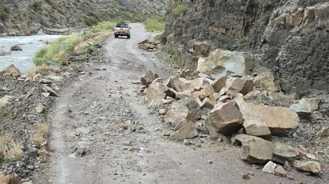 Cerraron el Cañón del Atuel por las lluvias: qué otras rutas de Mendoza están intransitables.