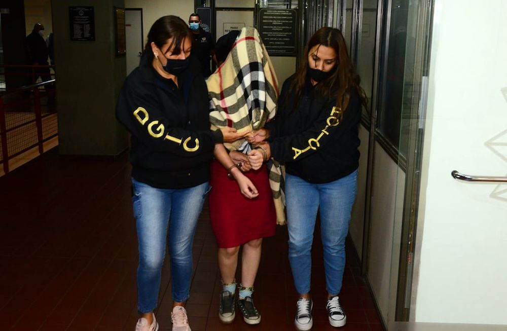 La fiscal Claudia Palacios imputó a Irina Lourdes Flehr y su pareja Leandro Moscarello, como partícipes necesarios del crimen del arquitecto Reynaldo Flehr.   Nicolás Bravo / La Voz