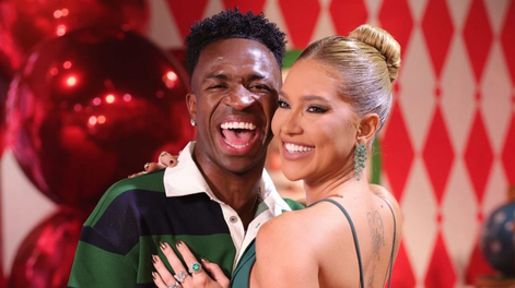 Los Andes | Vinicius Jr junto a su expareja Virginia Fonseca.