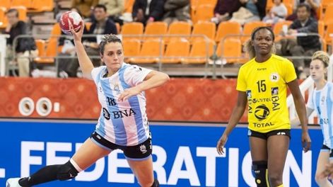 Macarena Sans, jugadora de La Garra, estará en el próximo Preolímpico en el mes de marzo. Embajadora mendocina. / Gentileza.