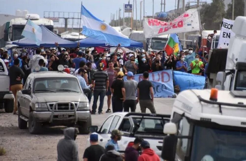 Protestas y bloqueos en Neuquén - Gentileza / LM Neuquén