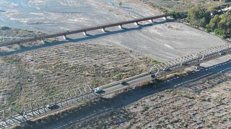 Construirán un nuevo puente en el Río Mendoza, que beneficiará a los vecinos de Luján.&nbsp;