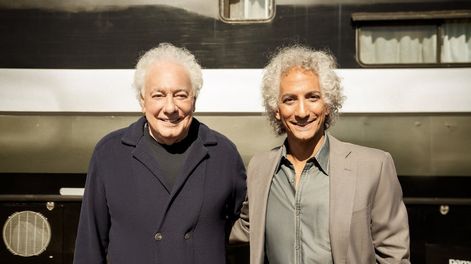 Los Andes | Juan Minujín como Guillermo Coppola, Mónica Antonópulos como Yuyito González y, María Campos como Susana Giménez en Coppola: el representante. Foto: Prensa Star+