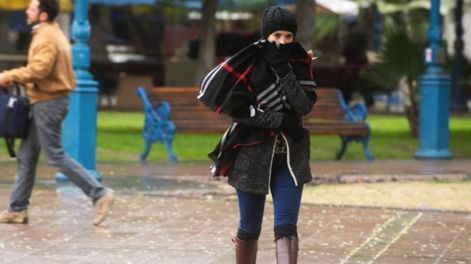 hay probablidad de aguanieve en varias zonas y mucho frío durante el fin de semana en Mendoza