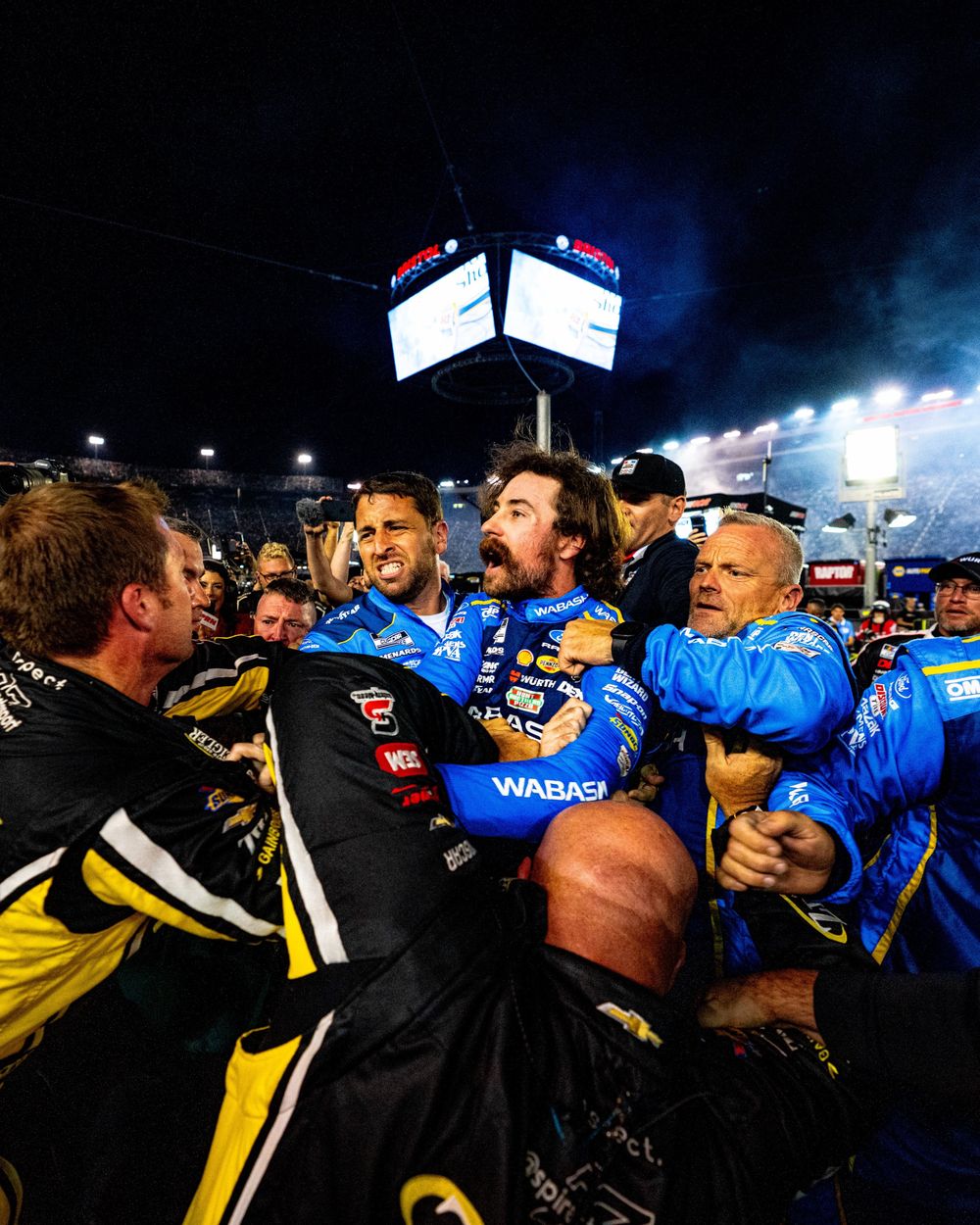 La furia de Ryan Blaney tras el conflicto con Carson Hocevar.