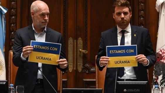Horacio Rodríguez Larreta condenó la invasión de Rusia a Ucrania. Gentileza Prensa Gobierno de la Capital Federal.