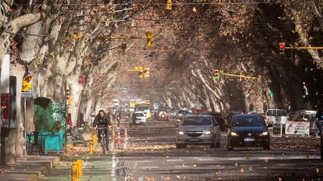Rige alerta amarilla y naranja por viento Zonda para este fin de semana en Mendoza. Foto: Ignacio Blanco / Los Andes