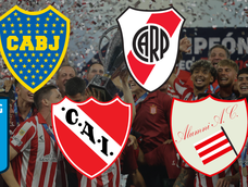 Boca y River son los equipos más ganadores del fútbol argentino.