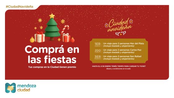 compra en las fiestas: ultimo dia para participar y poder ganar importantes premios
