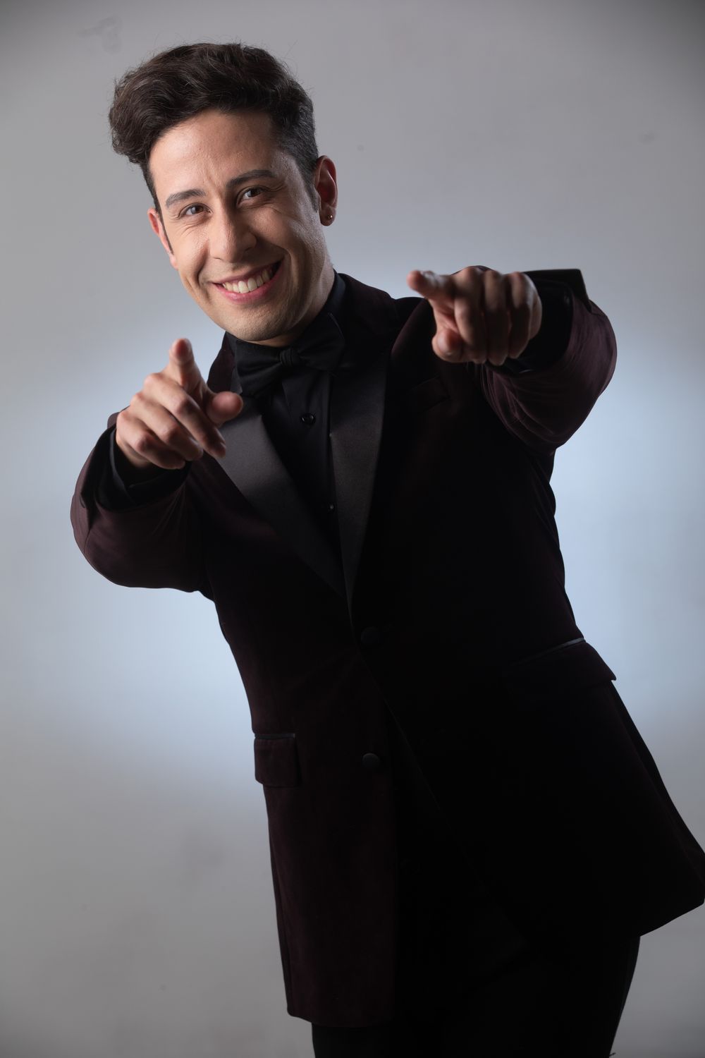 El cantante de tangos mendocino Emanuel Rivero Famá.