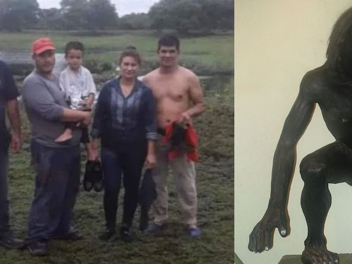 Según la mitología guaraní, El Pombero es el duende protector de la naturaleza, encargado de castigar a aquellos que dañan los árboles o los animales.