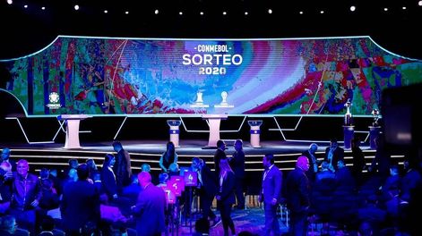 En Asunción de Paraguay, se sortearon los cruces de la Copa Sudmericana 2020
