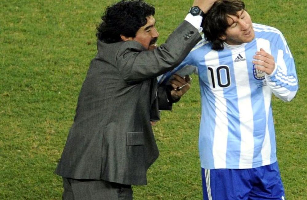 Del poder piramidal de Maradona al poder circular de Messi