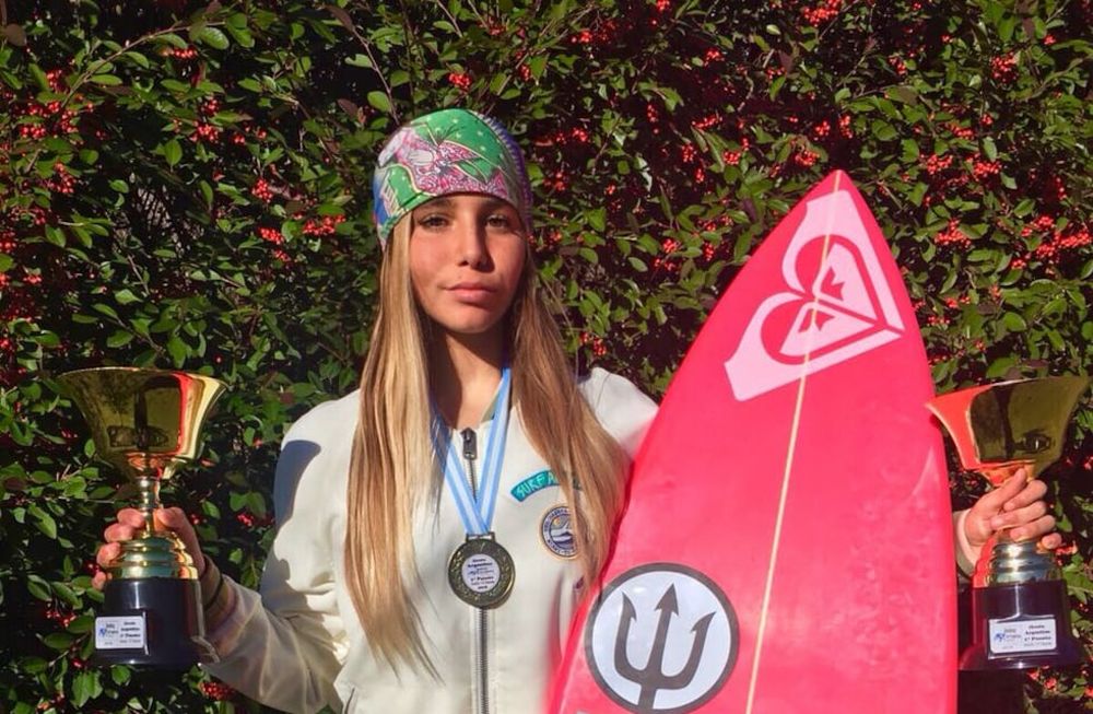 Cocó, la nueva reina del surf argentino