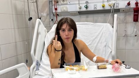 Los Andes | La influencer Marti Benza quedó internada por un ataque de pánico.