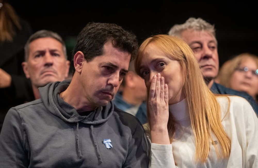 El ministro del Interior Wado de Pedro junto a la Senadora Anabel Fernandez Sagasti fureron parte de Peronismo Futuro. Foto: Ignacio Blanco / Los andes