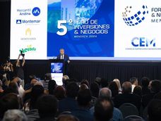 Alfredo Cornejo en el Foro de Inversiones y Negocios 2025.&nbsp; Foto: Ramiro Gómez